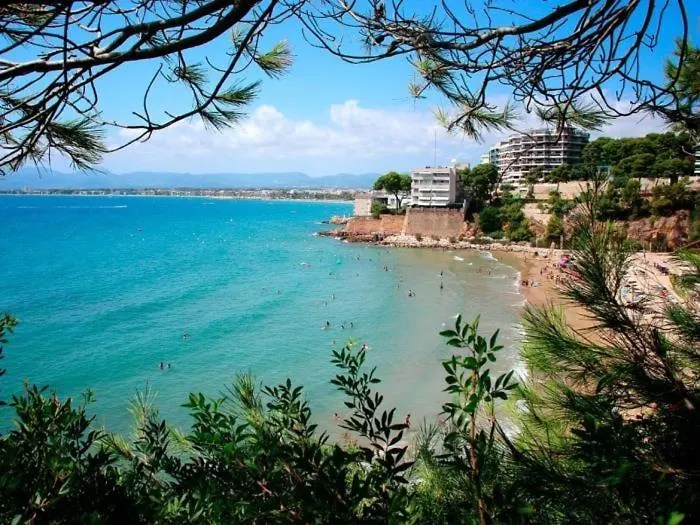 Lägenhet Apartbeach Golden Emma Junto Playa Y Parking Salou