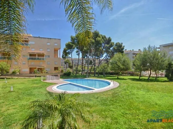 アパート Apartbeach Golden Emma Junto Playa Y Parking サロウ スペイン